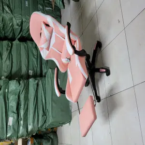 Silla gamer con luz RGB