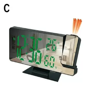 Reloj Despertador Digital Con Proyector
