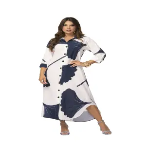 VESTIDO EN POLIESTER STRECH ref. 8617