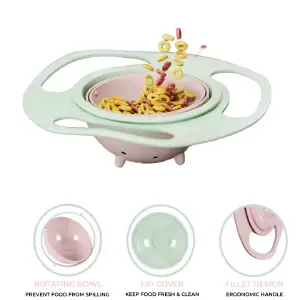 Plato Antiderrame 360 para Bebe