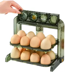 Organizador Soporte Huevos Estante 3 Niv