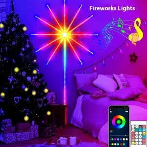 Luz Led Fuego Artificial RGB Grande