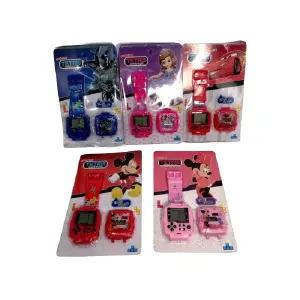 RELOJ PARA NIÑO CON TETRIS
