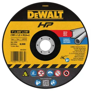 Disco Fino Hp 7"X116"X78" Tipo 41 Dewal