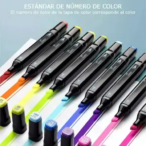 Plumones Touch Doble Punta 168 Unidades