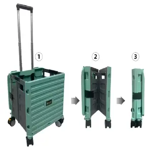 CARRO PARA COMPRAS PLEGABLE GC-10002