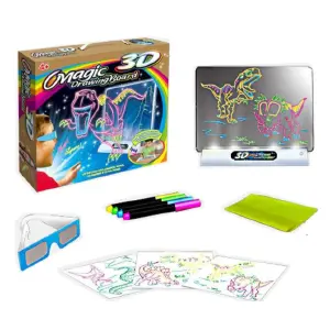 Tablero Magic Pad 3D Luz Led Dibujo