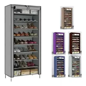 Organizador Zapatos En Tela Diseño Torre