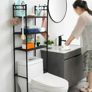 ESTANTE ORGANIZADOR SOBRE BAÑO 3 NIVELES