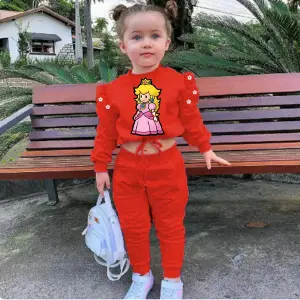 CONJ ROJO PRINCESA PEACH CUERPO