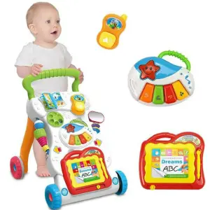 Andadera Didactica Y Musical Para Bebe