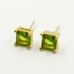 TOPO DORADO CRISTAL VERDE