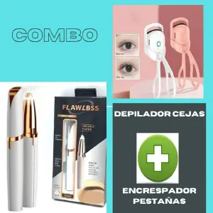 Combo Depilador Cejas + Encrespador pest