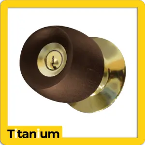 CHAPA ALCOBA TITANIUM MADERA OSCURA
