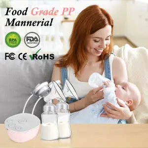 extractor de leche electrico doble,