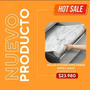 Rollo stiker para pared
