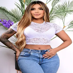 Blusa Top Blonda