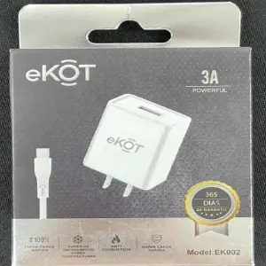 CARGADOR EKOT TIPO C 27W EK002