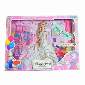Muñeca Vestidos Elegante Antifaz Accesor