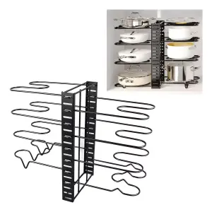 ORGANIZADOR OLLAS SARTENES TAPAS COCINA