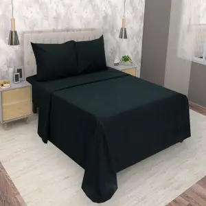 Juego de sabanas cama sencilla unicolor