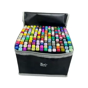 Set De Marcadores Doble Punta x168