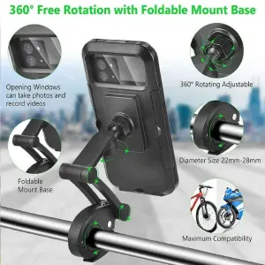 Porta celular soporte clica - moto