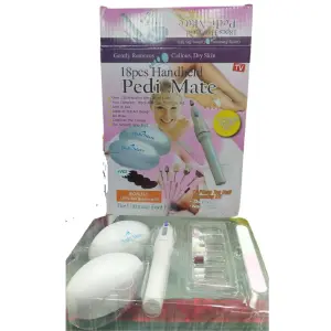 Kit Pulidor De Uñas Pedi Mate