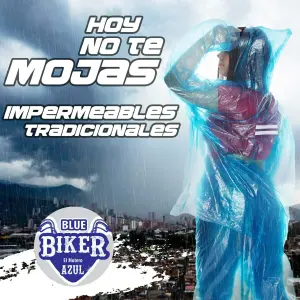 Impermeable Metalizado Moto Protección P