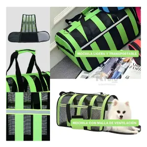 Guacal Maleta Perro Gato Mochila Talla S