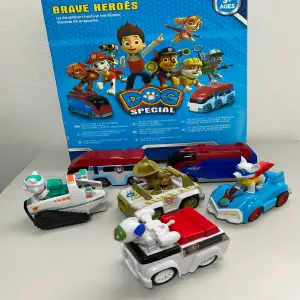 Set Brave Heroes Paw Patrol x6
