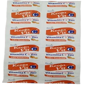 Vitamina C + Óxido de Zinc Keops