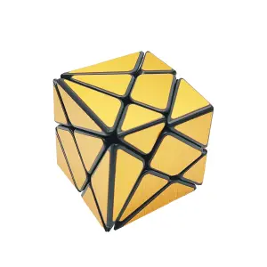 Cubo Soma Mágico Rubik Dorado Juguete