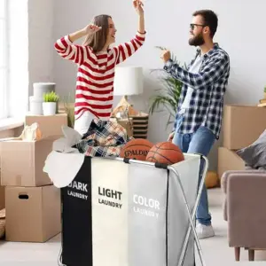 Cesta Plegable, Ropa Sucia, Divisiones 1