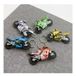 Llavero Motocicleta Miniatura Colores
