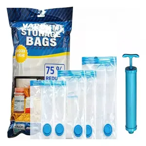 Bolsas Al Vacío De Almacenamento + Bomba