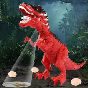Dinosaurio Rex Pone Huevo Movimiento