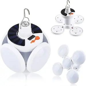 LÁMPARA SOLAR EXPANDIBLE PORTABLE