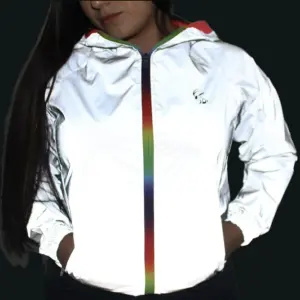 CHAQUETA 100% REFLECTIVA DAMA ROMPEVIENT