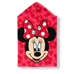 TOALLA CON CAPUCHA MINNIE MOUSE