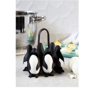Soporte para huevos pinguino