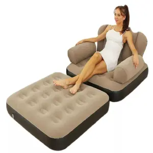 Sofa Cama Inflable De Doble Uso