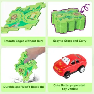 Pista De Rompecabezas Carrito 25 Pcs