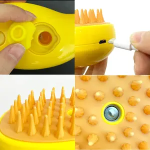 Cepillo De Vapor Para Gatos Y Perros Qui