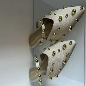 Sandalias Talco-Dorado