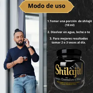 SHILAJIT 125ml: Revitaliza tu energía y potencia tu bienestar - SHILAJIT 125ml
