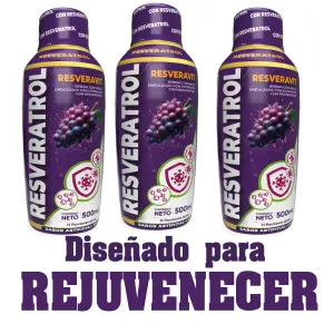 Resveratrol x500 ml con invima x3