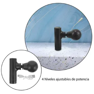 Mini Masajeador Recargable Pistola