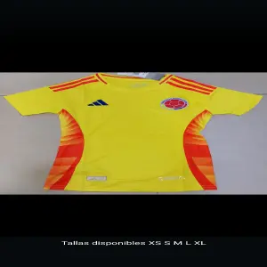Camiseta fans dama amarilla Colombia