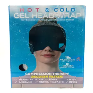 851016-GORRO PARA MIGRAÑA x2: Alivio Instantáneo para tus Dolores de Cabeza - 851016-GORRO PARA MIGRAÑA x2